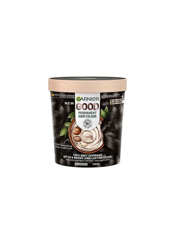 Garnier Good Coloración Permanente 3,0 Castaño Oscuro 1 U - Jag Couture Beauty