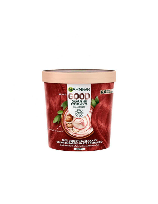 Garnier Good Coloración Permanente 6,6 Rojo Granada 1 U Jag Couture Beauty