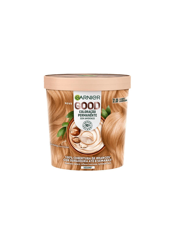 Garnier Good Coloración Permanente 7,0 Rubio Almendra 1 U - Jag Couture Beauty