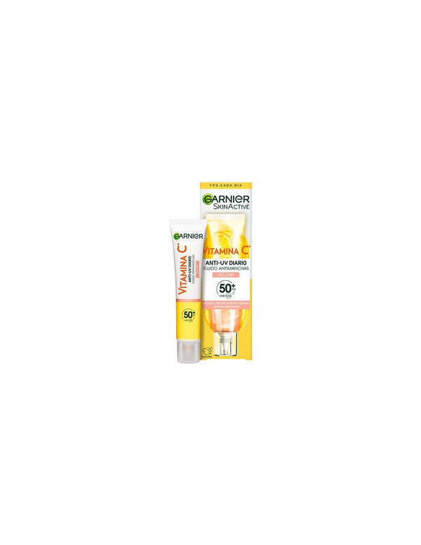 Garnier Skinactive Vitamina C Fluido Antimanchas Spf50 Glow 40ml - Jag Couture Beauty