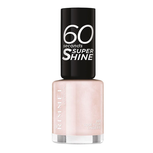 Rimmel London 60 Seconds Super Shine Nail Lacquer 203 Lose Your Lingerie Jag Couture Beauty