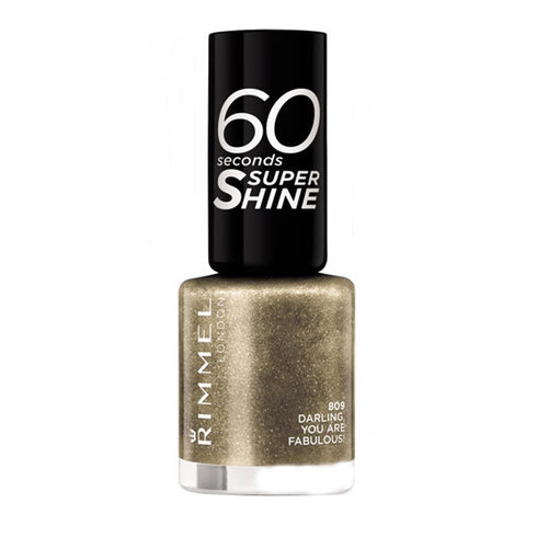 Rimmel London 60 Seconds Super Shine Nail Lacquer 809 Darling You Are Fabulous Jag Couture Beauty