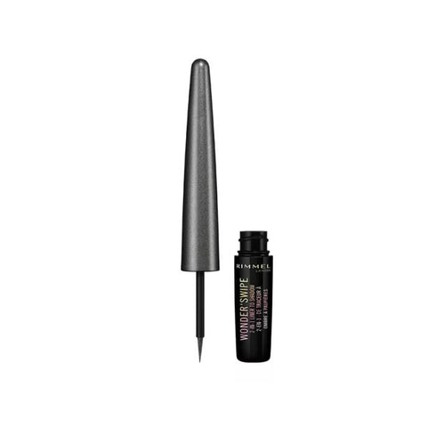 Rimmel London Wonder Swipe 2 In 1 Glitter Eyeliner To Eyeshadow 014 Fashum 1.7ml Jag Couture Beauty