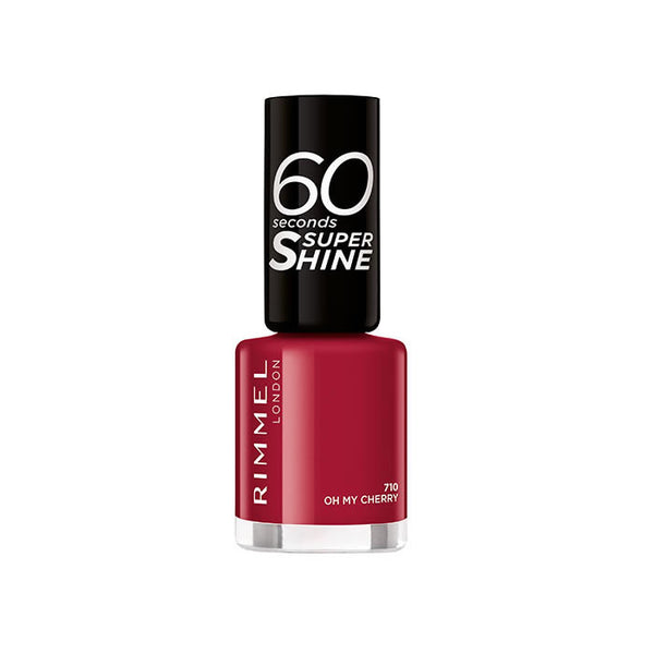 Rimmel 60 Seconds Super Shine 710 Oh My Cherry - Jag Couture Beauty
