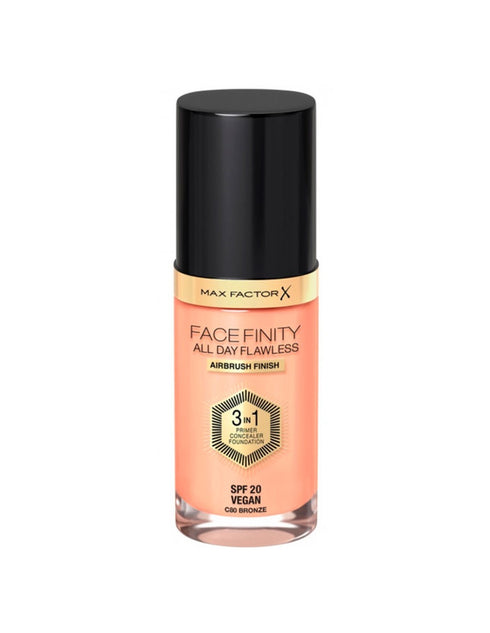 Max Factor Facefinity 3in1 Primer, Concealer y Foundation 80-Bronze 30ml Jag Couture Beauty