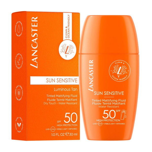 Lancaster Sun Sensitive Fluido Bronceador Luminoso Spf50 30ml Jag Couture Beauty