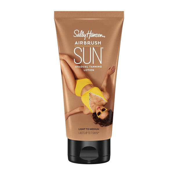 Sally Hansen Airbrush Sun Loción Bronceadora Gradual Light to Medium 175ml - Jag Couture Beauty