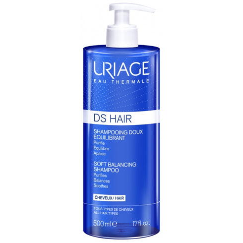 Uriage D.S. Soft Regulating Shampoo 500ml - Jag Couture Beauty