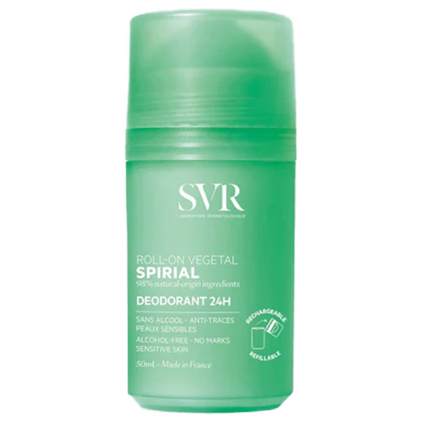 Svr Spirial Vegetable Deodorant 24h Roll-On 50ml - Jag Couture Beauty