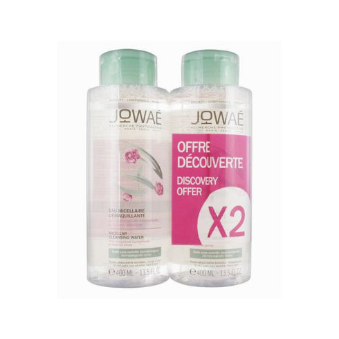 Jowaé Micellar Cleansing Water 2x400ml - Jag Couture Beauty