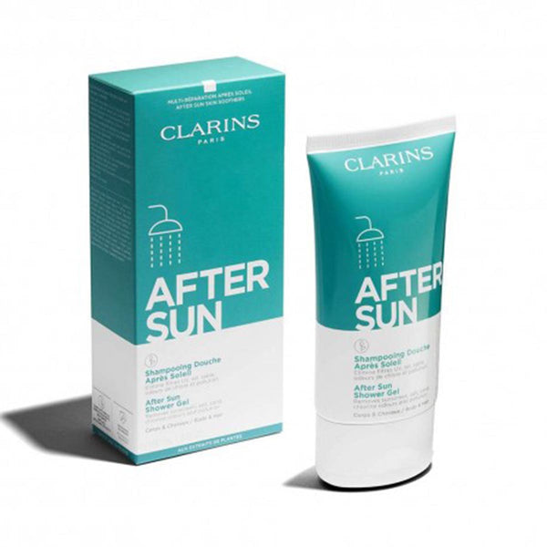 Clarins Para Después Del Sol Gel De Ducha Cuerpo y Cabello 150ml - Jag Couture Beauty