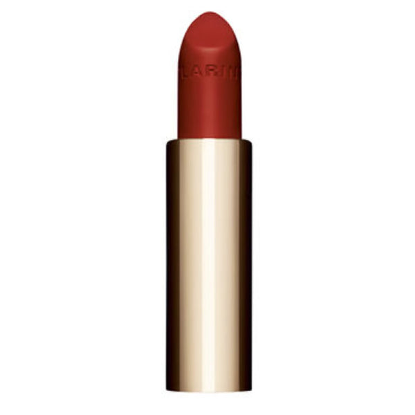 Clarins Joli Rouge Velvet La recharge 771V Dahlia Red 3.5g - Jag Couture Beauty