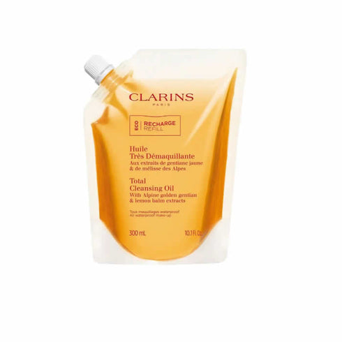 Clarins Total Cleansing Oil 300ml Refill - Jag Couture Beauty