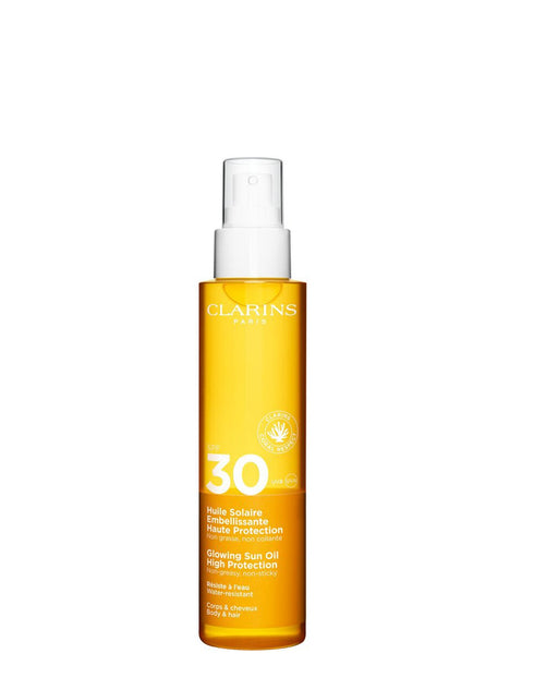 Clarins Aceite Solar Spray Alta Protección Uva - Uvb Spf30 - Cuerpo 150ml - Jag Couture Beauty