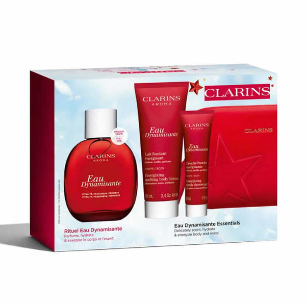 Clarins Eau Dynamisante Fragance Spray 100ml Set 4 Pieces - Jag Couture Beauty