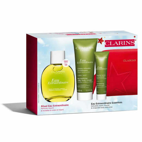 Clarins Eau Extraordinaire Spray 100ml Set 4 Pieces - Jag Couture Beauty