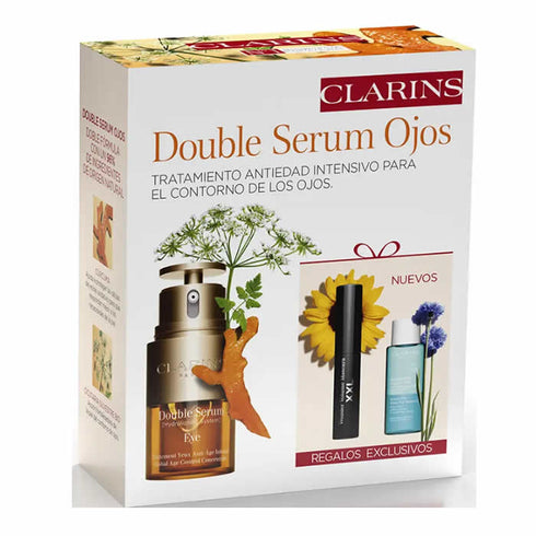 Clarins Double Serum Eye 20ml Set 3 Pieces - Jag Couture Beauty
