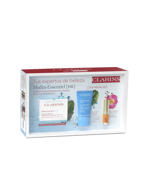 Clarins Hydra-Essentiel Silky Cream 50ml Set 3 Pieces - Jag Couture Beauty