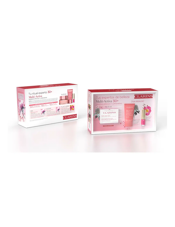 Clarins Multi-Active Day Cream All Skin Types 50ml Set 3 Pieces - Jag Couture Beauty