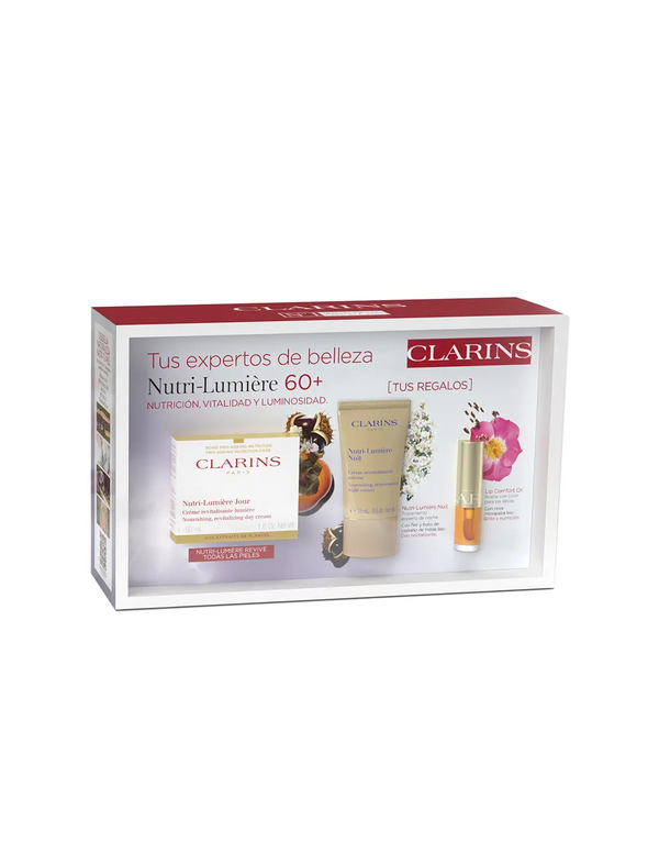 Clarins Nutri-Lumiére Revive 50ml Set 3 Pieces - Jag Couture Beauty