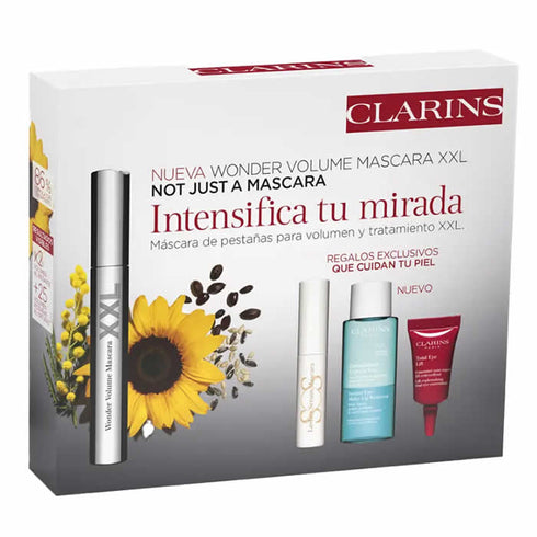Clarins Wonder Volume Mascara XXL Set 4 Pieces - Jag Couture Beauty
