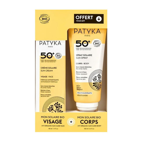 Patyka Pack Sun Cream 50+ 40ml/Sun Spray 50+ 100ml - Jag Couture Beauty