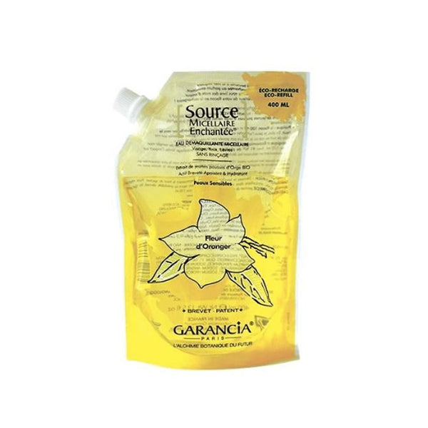 Garancia Source Micellaire Enchanté Orange Blossom Eco-Refill Makeup Remover 400ml - Jag Couture Beauty