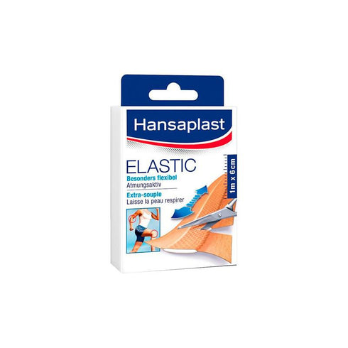 Hansaplast Elastic Tira 1m X 6cm Jag Couture Beauty
