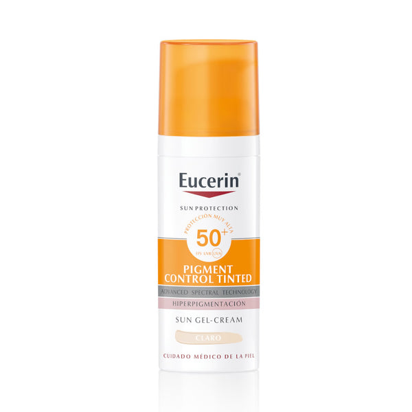 Eucerin Sun Face Pigment Control Fluid SPF50+ Tinted Light 50ml - Jag Couture Beauty