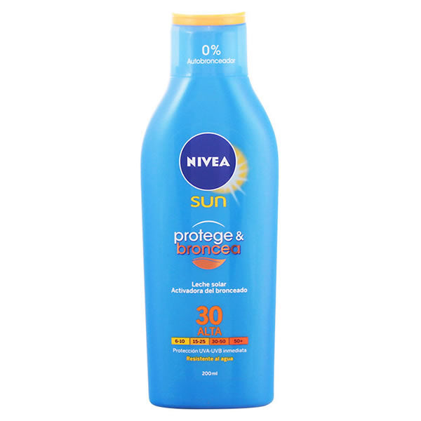 Nivea Sun Protect And Bronze Tan Aktivierende Sonnenlotion Spf30 200ml