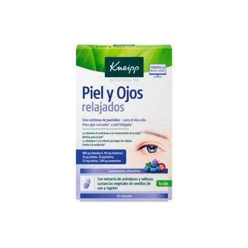 Kneipp Relaxed Skin & Eyes 30 Capsules - Jag Couture Beauty