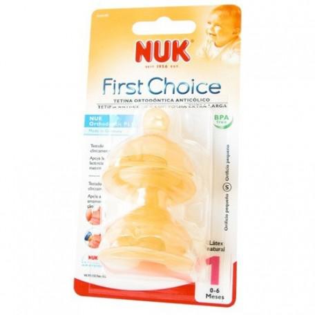 Tetina Ancha First Choice 1 S Latex 2 Unidades Nuk - Jag Couture Beauty