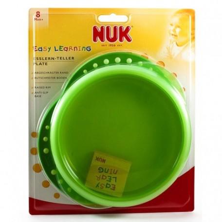 Plato Con Tapa Easy Learning Nuk - Jag Couture Beauty