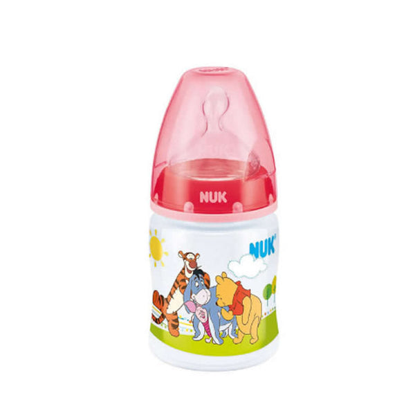Nuk Flasche First Choice Winnie The Pooh Latex S1 1 M (Milch) 0 bis 6 Monate 150ml