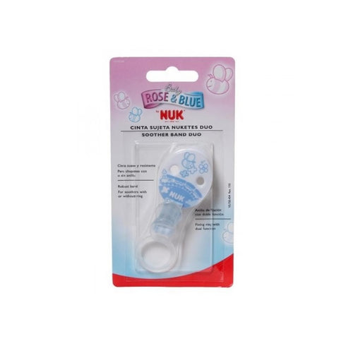 Nuk Soother Band Blue +0 Months - Jag Couture Beauty