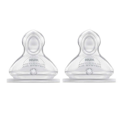 Nuk First Choice Size 1 Silicone Teat 2 Units