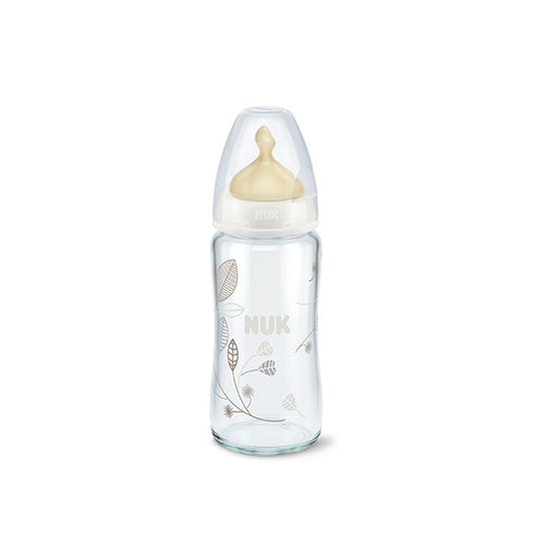 Nuk Fc Cristal Latex Bottle 1m 240ml - Jag Couture Beauty