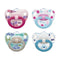 Nuk Set Chupete Silicona Happy Days - Jag Couture Beauty