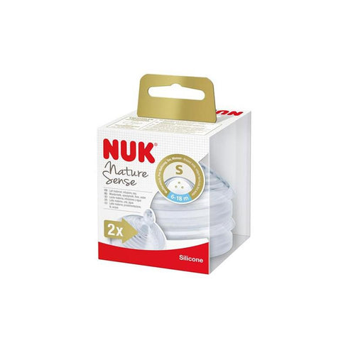 Nuk Nipple Nature Sense S 6-18 Months 2u - Jag Couture Beauty