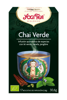 Yogi Tea Chai Verde 30g 17 Bolsitas Jag Couture Beauty