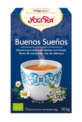 Yogi Tea Buenos Sueños 17 Bolsitas X 1,8g Jag Couture Beauty