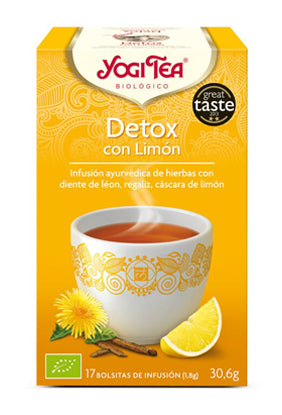 Yogi Tea Detox Con Limon 17 X 1,8g Jag Couture Beauty