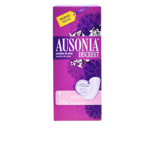 Ausonia Discreet Micro Pantyliners 28 Units - Jag Couture Beauty