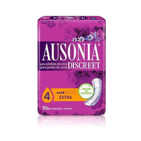 Ausonia Discreet Extra Urine Loss Compresses 10U - Jag Couture Beauty