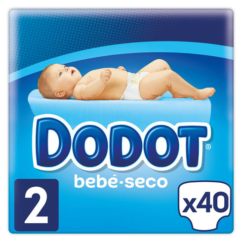 Dodot Baby-Dry Diapers Size 2, 40 Diapers - Jag Couture Beauty