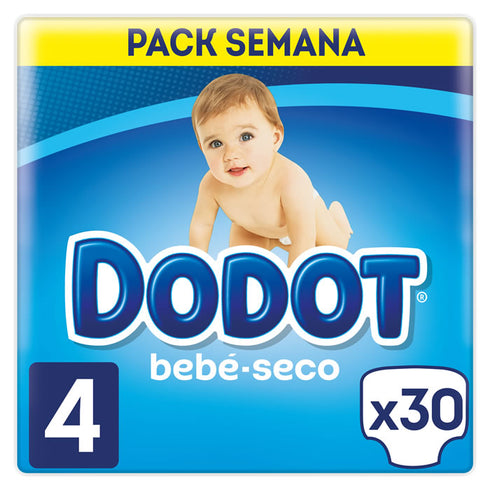 Dodot Baby-Dry Diapers Size 4, 30 Diapers - Jag Couture Beauty