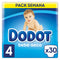 Dodot Baby-Dry Diapers Size 4, 30 Diapers - Jag Couture Beauty