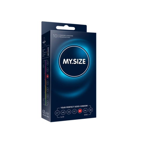 My Size 60 Condoms 10 Units - Jag Couture Beauty