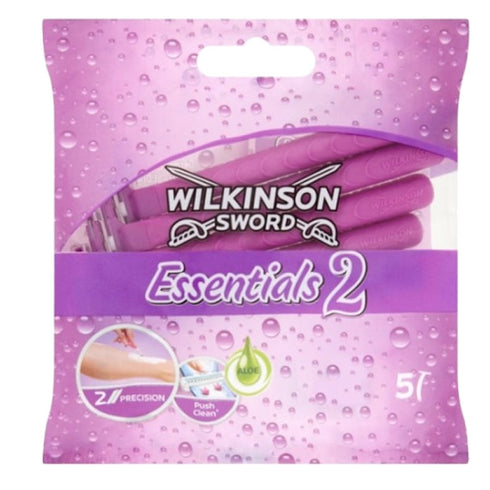 Wilkinson Girl Essentials Disposable Razor 5 Units Jag Couture Beauty