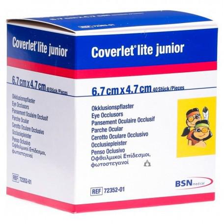 Coverlet Lite Junior Parches Oculares 6,7 Cm X 4,7 Cm 40 Unidades Bsn Medical - Jag Couture Beauty